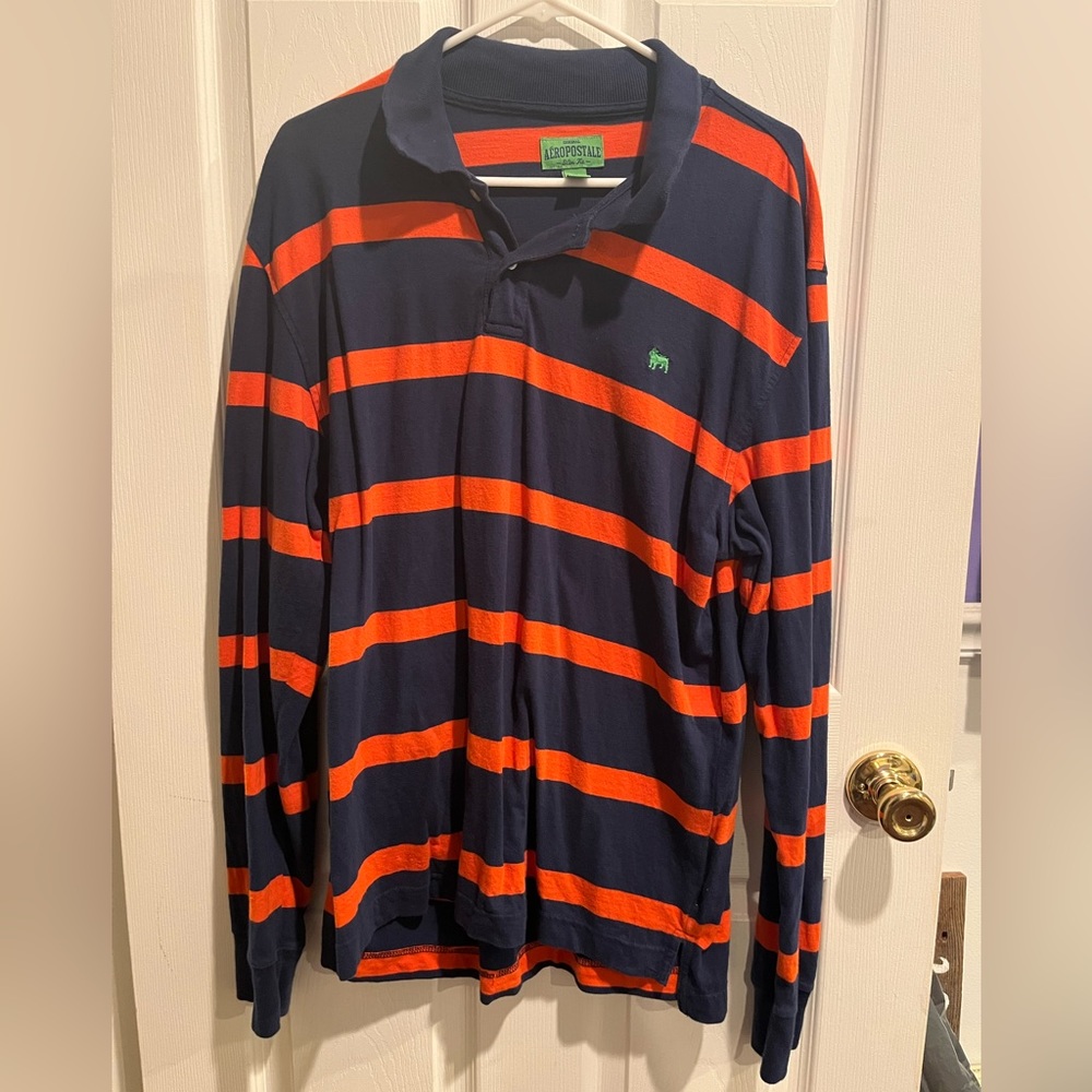 Aeropostale long sleeve collard shirt